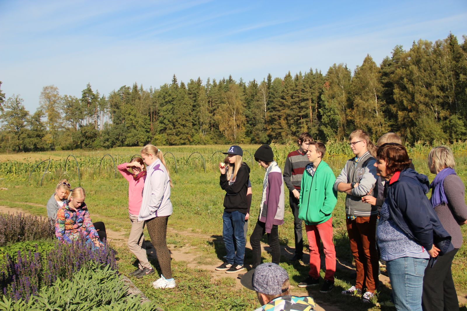 Mahetalu päev õpilastele Põlvamaal Peri Mahemõisas Foto:EMSA